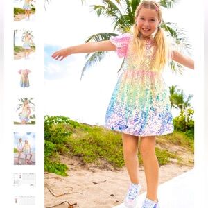 SEQUIN OMBRE DRESS size 8